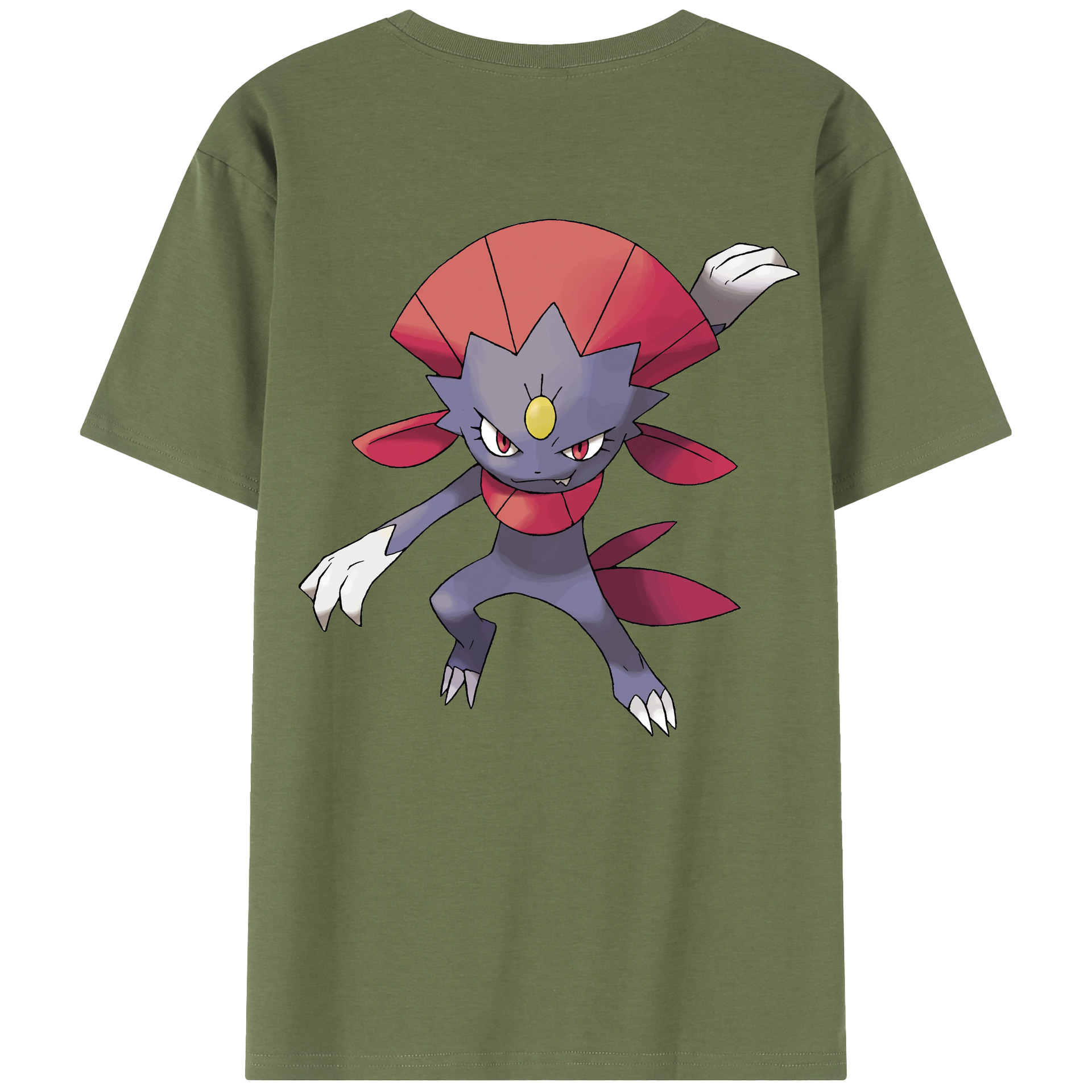 （画像用） ポケットモンスター Pokémon 綿100％半袖Tシャツ（背面プリント）